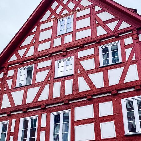 Ferienwohnung Dachstuble Blaubeuren Dış mekan fotoğraf