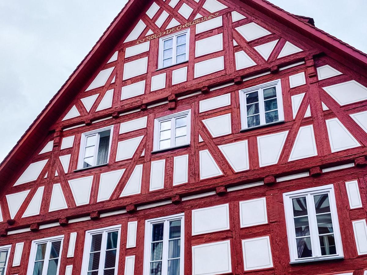Ferienwohnung Dachstuble Blaubeuren Dış mekan fotoğraf